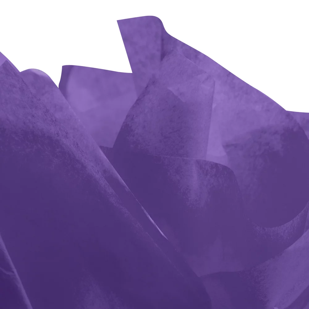 Papier de soie coloré