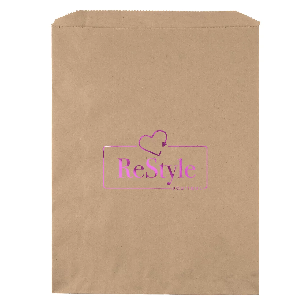 10"x13 Merchandise Bag (Foil Print)
