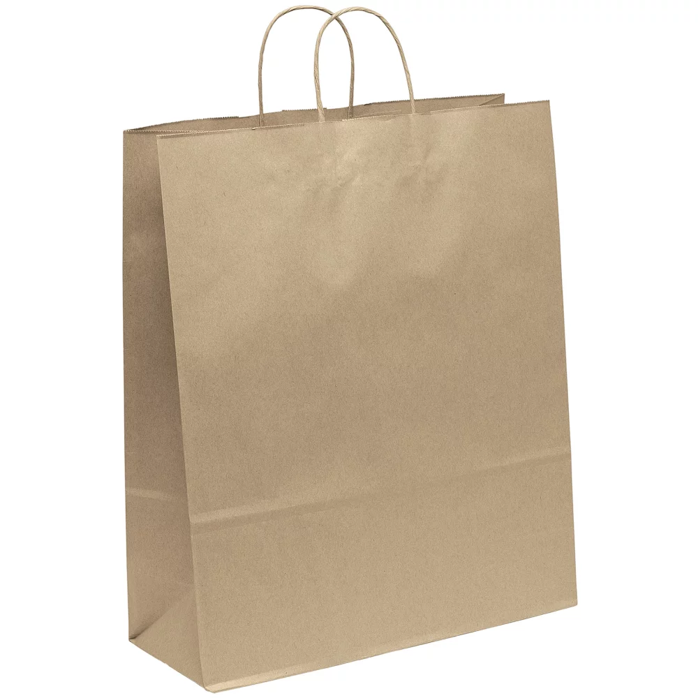 Stephanie Eco Kraft-Brown Shopper (Flexo Ink)