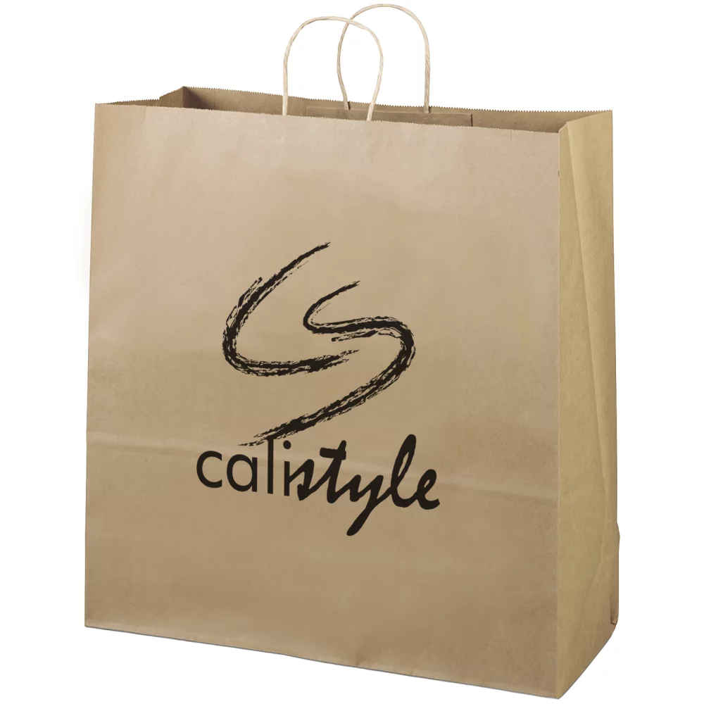 Duke Eco Kraft-Brown Shopper (Flexo)