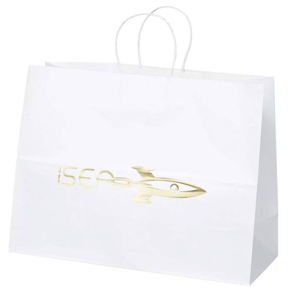 White Vogue Shopper (Foil)