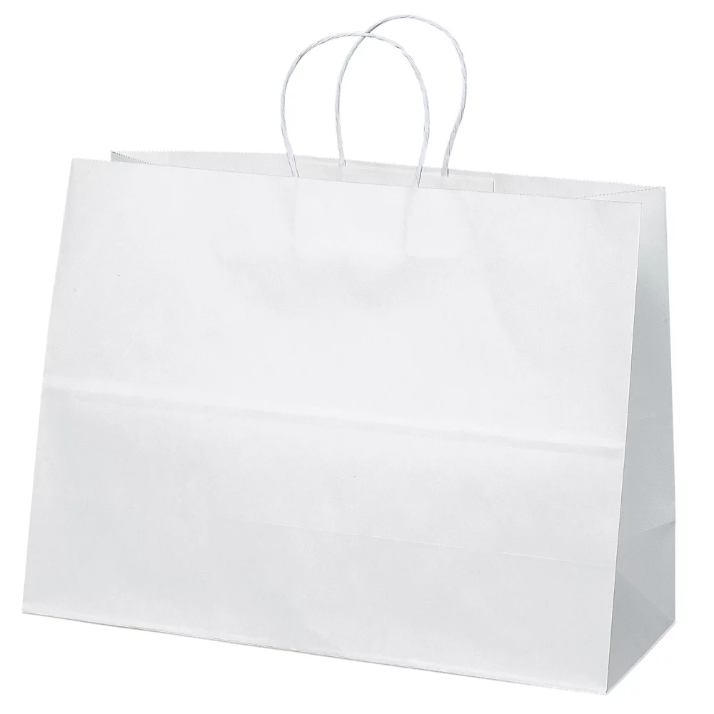 White Vogue Shopper (Foil)