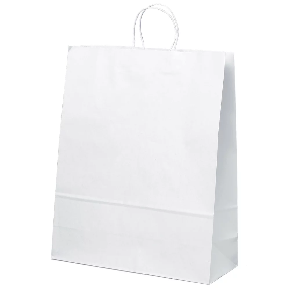 White Stephanie Shopper (Flexo Ink)