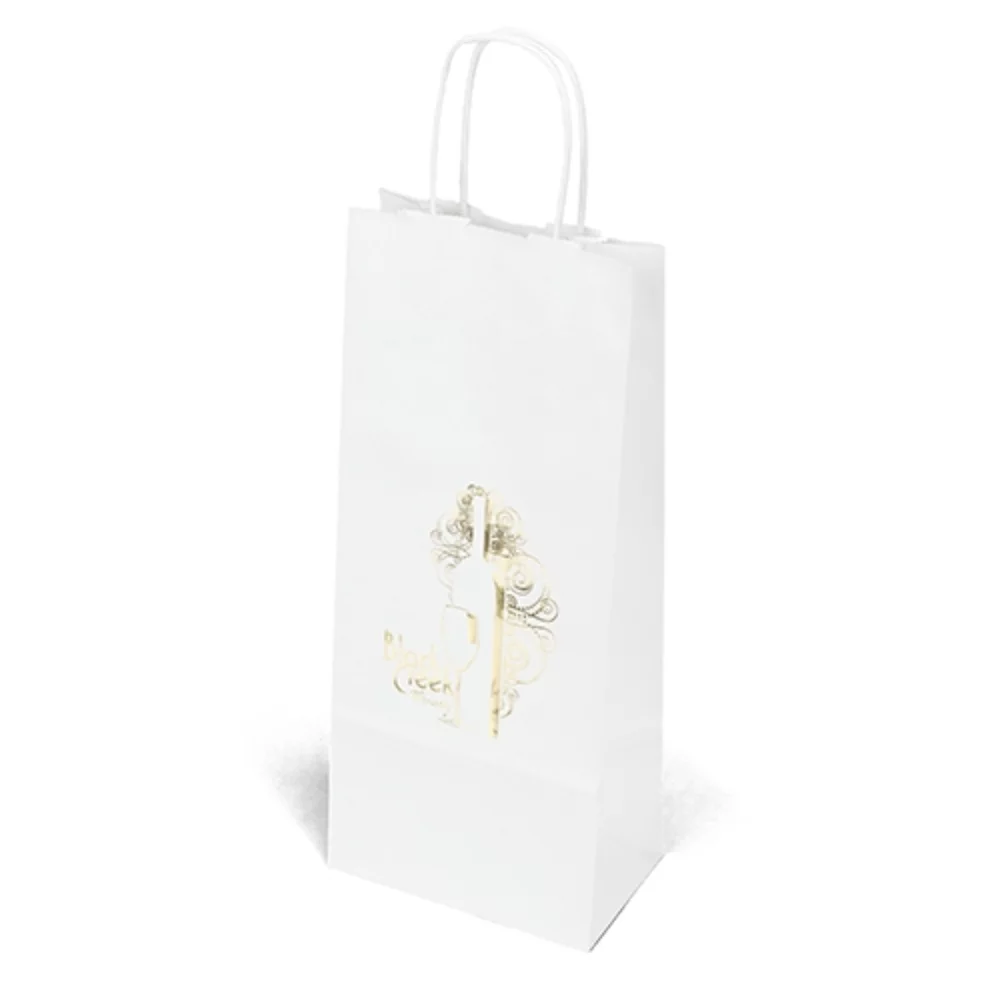 Vino White Shopper Bag (Foil)