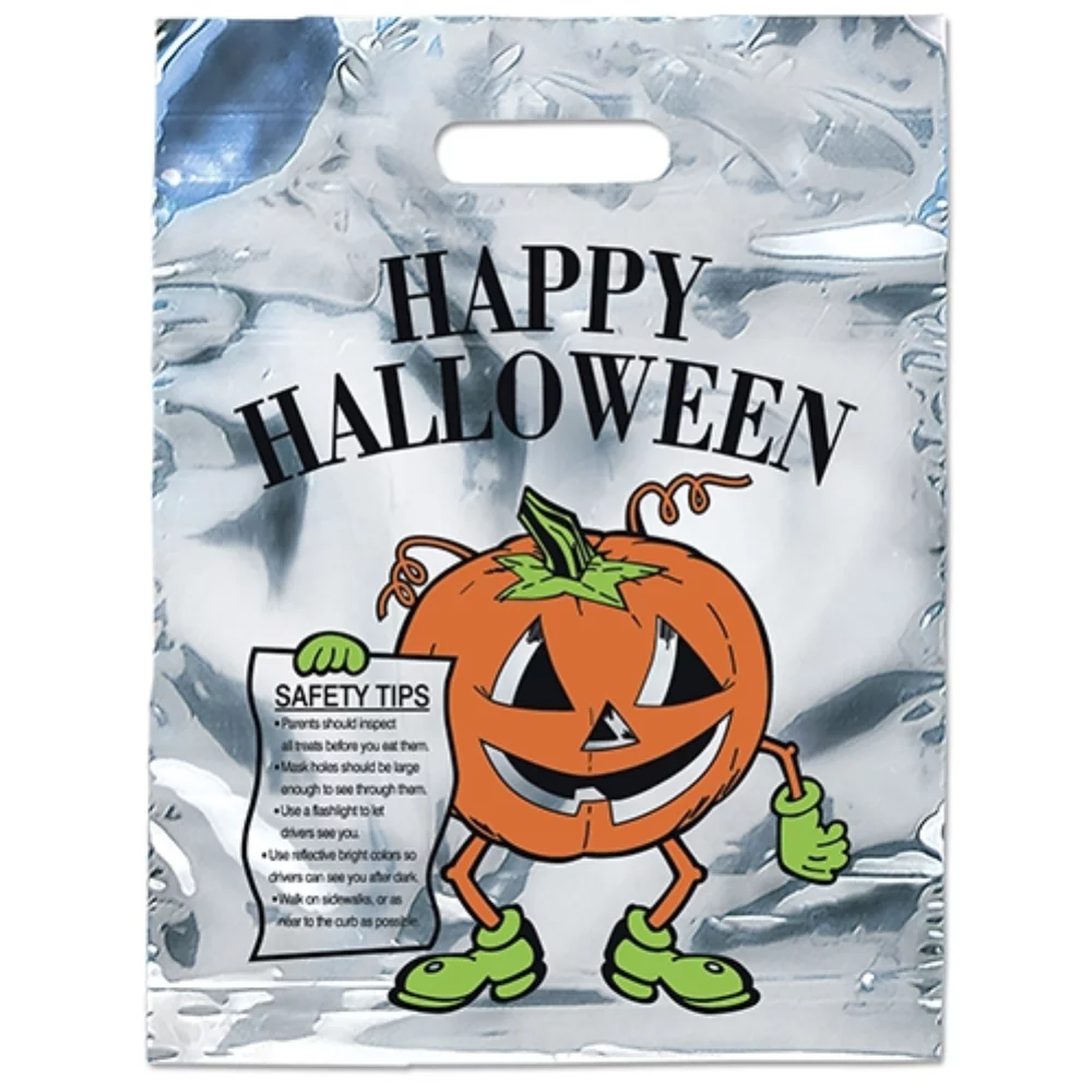 Pumpkin Sliver Reflective Halloween Bag