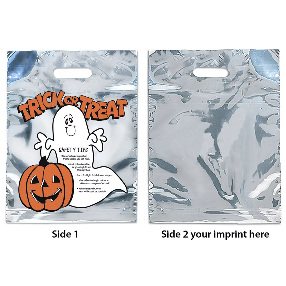 Ghost Sliver Reflective Halloween Bag