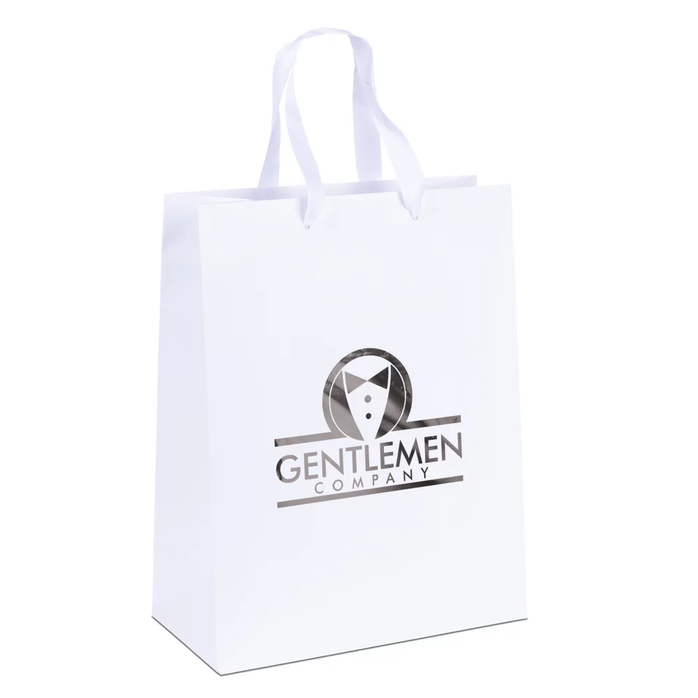 Mary™ Ribbon Handle Matte Eurotote Bag