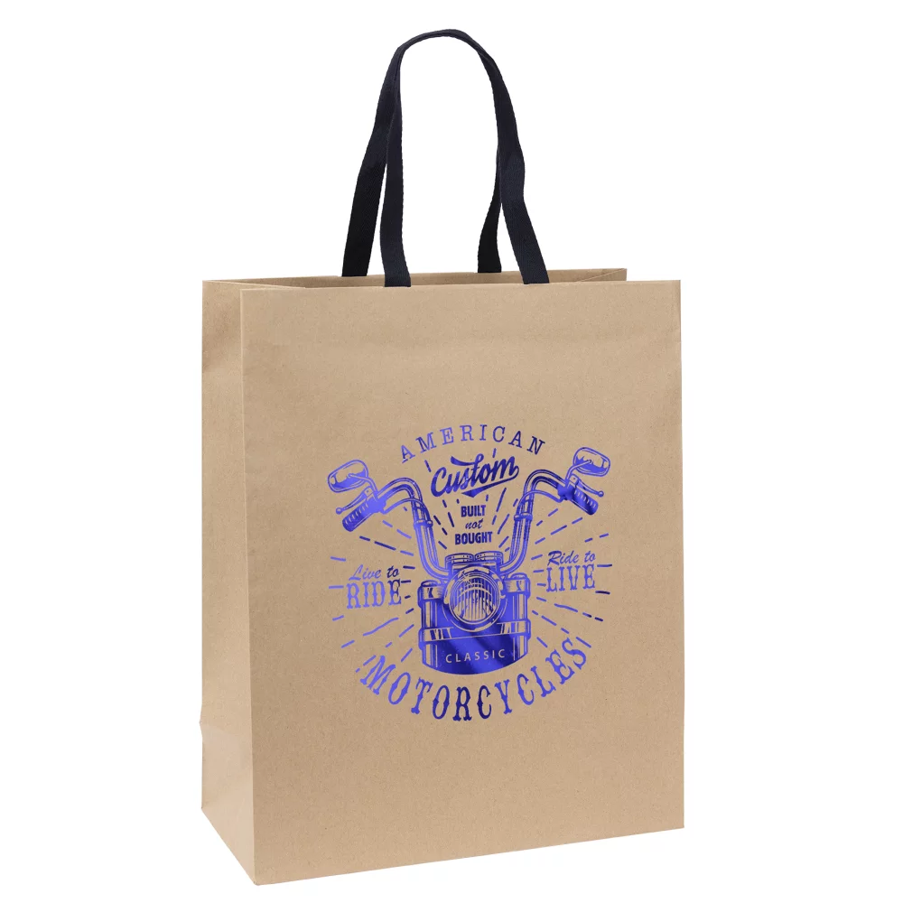 Eco Teak Cotton Twill-Handle Eco Eurototes (Foil)