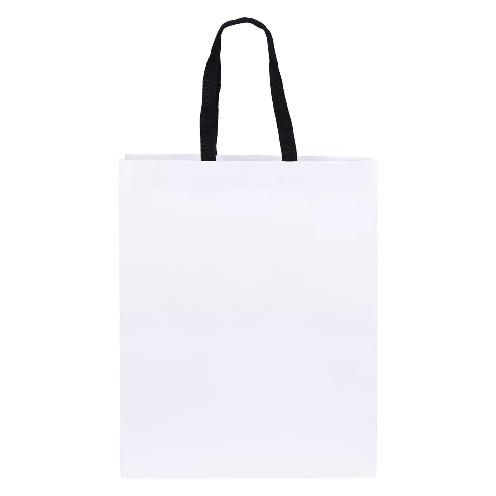 Teak Cotton Twill-Handle White Eurototes (Foil)