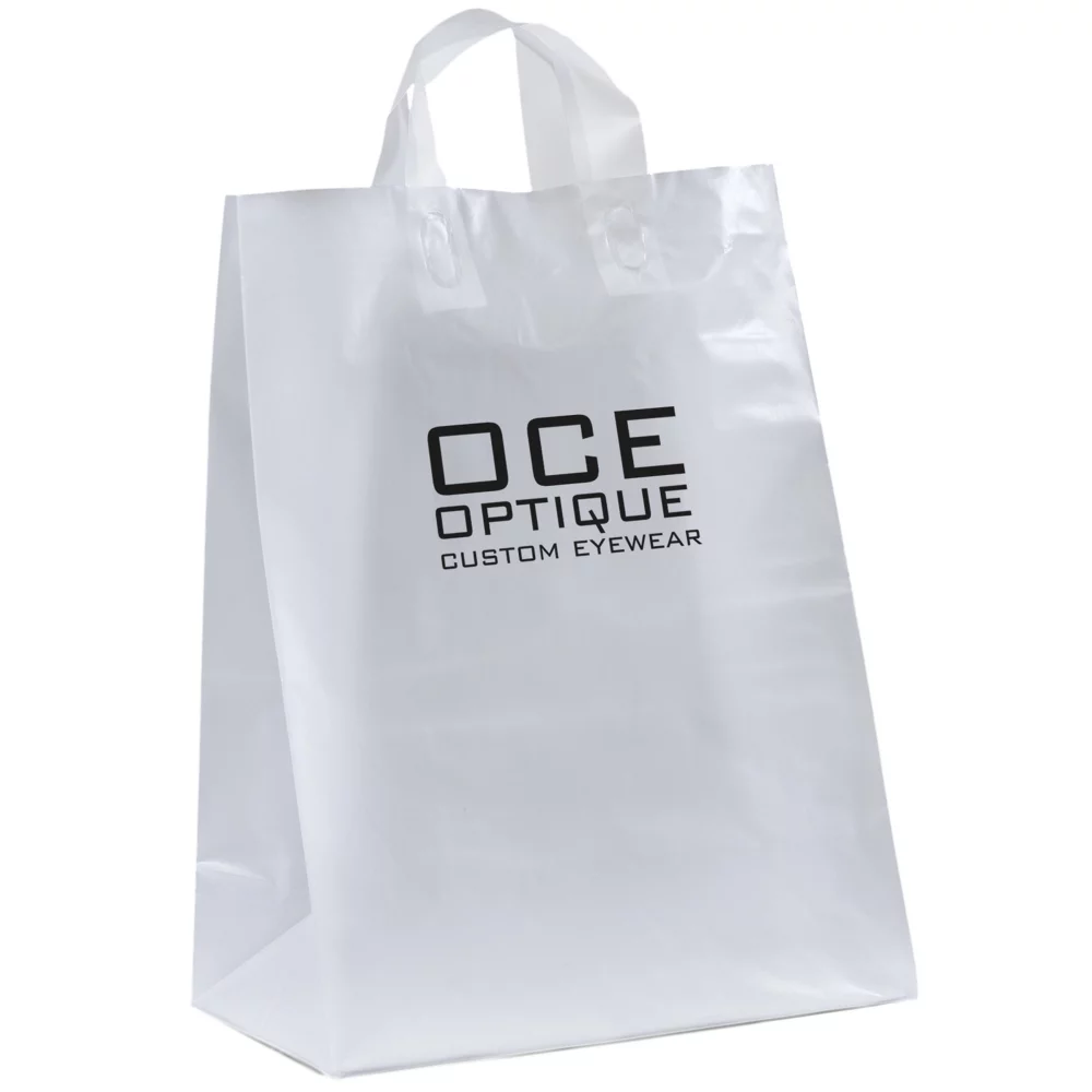 Mercury Frosted Shopper Bag (Flexo Ink)