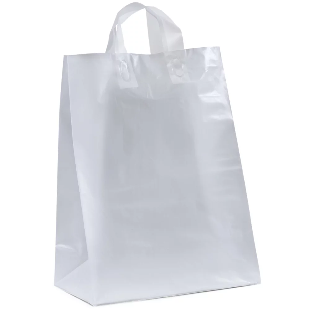 Mercury Frosted Shopper Bag (Flexo Ink)