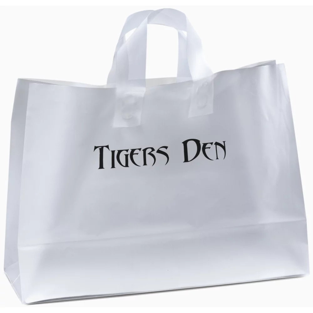 Saturn Frosted Shopper Bag (Flexo Ink)