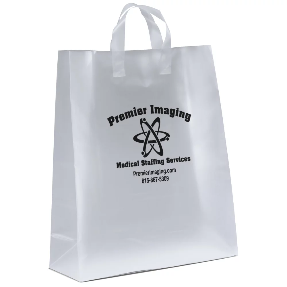 Jupiter Frosted Shopper Bag (Flexo Ink)