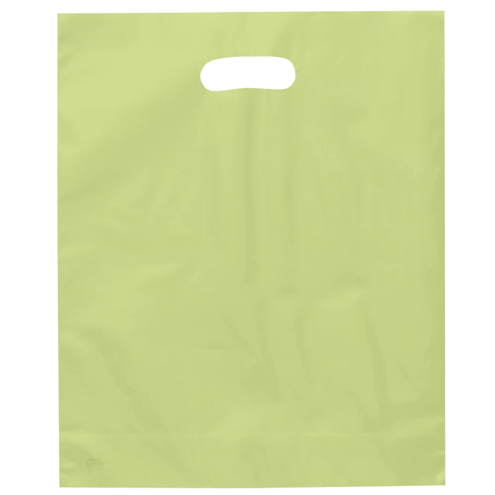 Orchid™ Frosted Brite Die Cut Handle Bag
