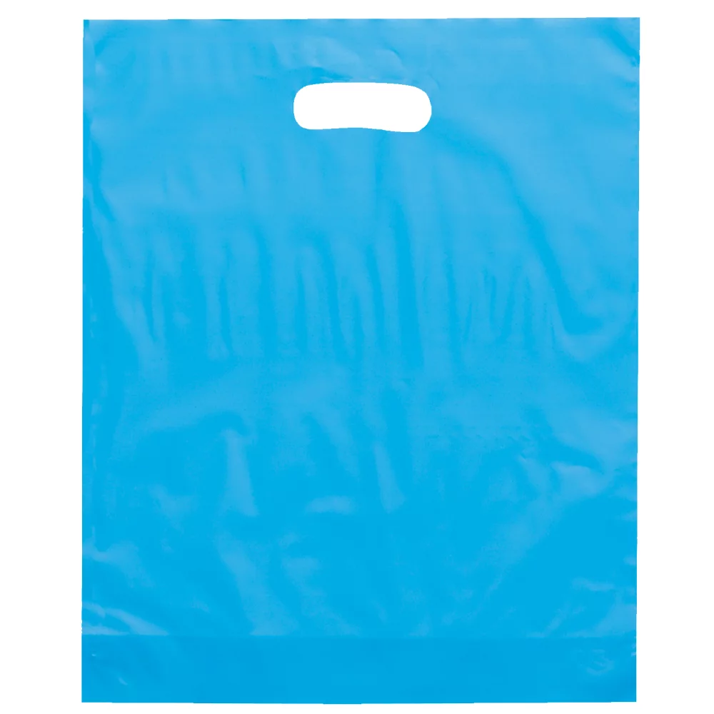 Orchid™ Frosted Brite Die Cut Handle Bag