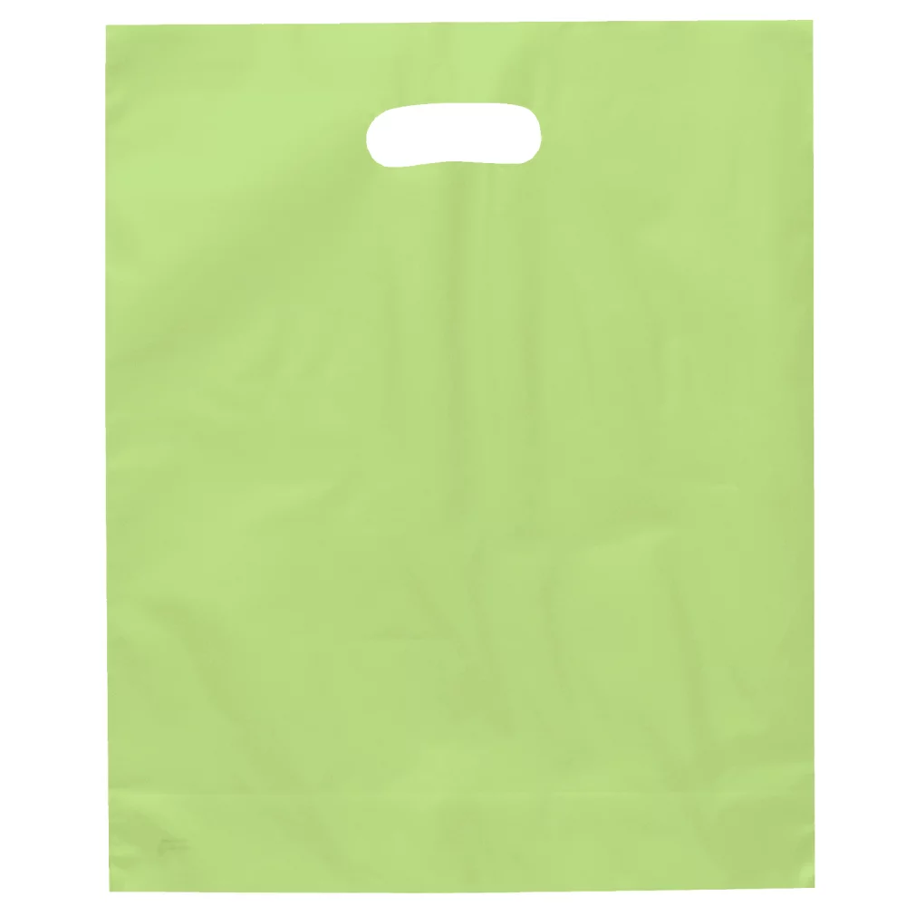 Orchid™ Frosted Brite Die Cut Handle Bag