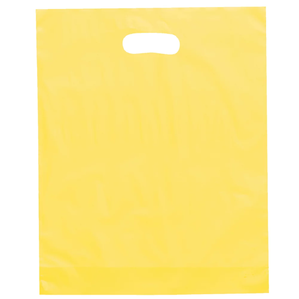 Orchid™ Frosted Brite Die Cut Handle Bag