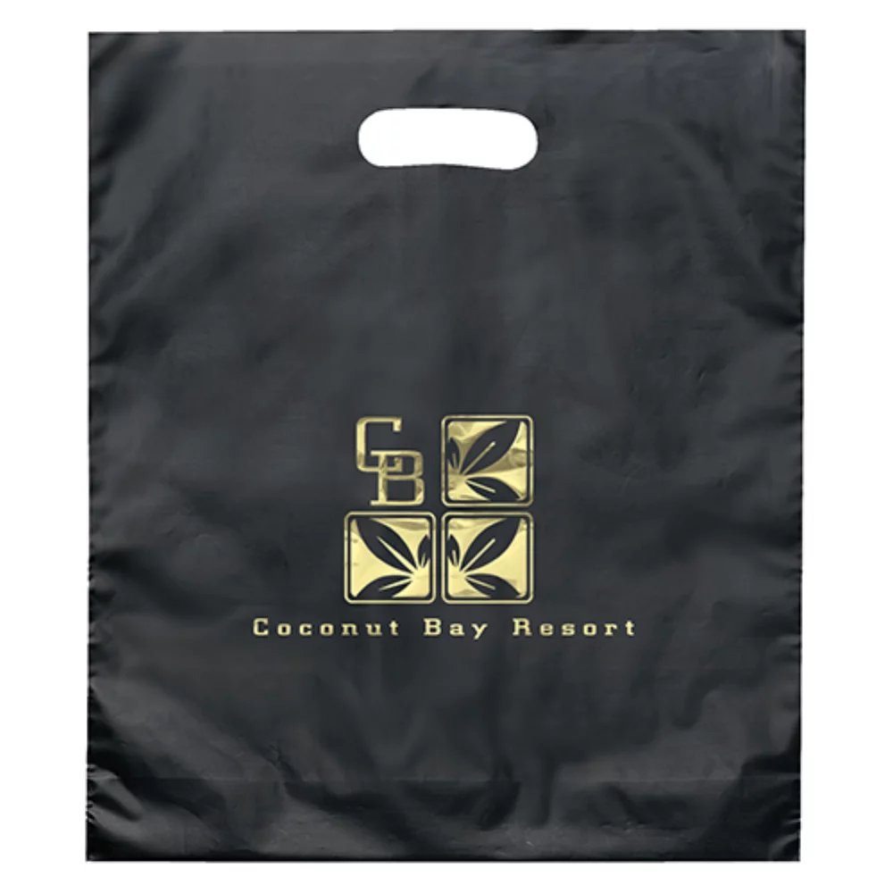 Rose™ Frosted Brite Die Cut Handle Bag