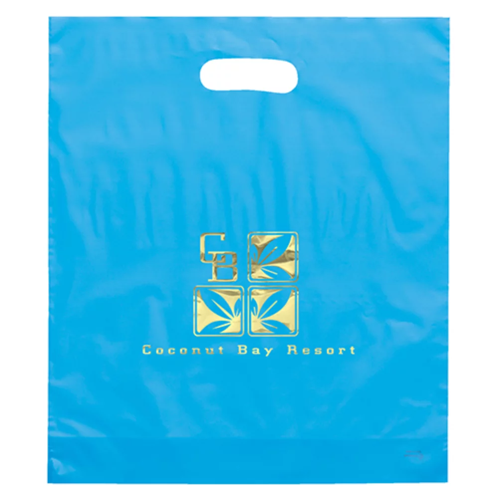 Rose™ Frosted Brite Die Cut Handle Bag