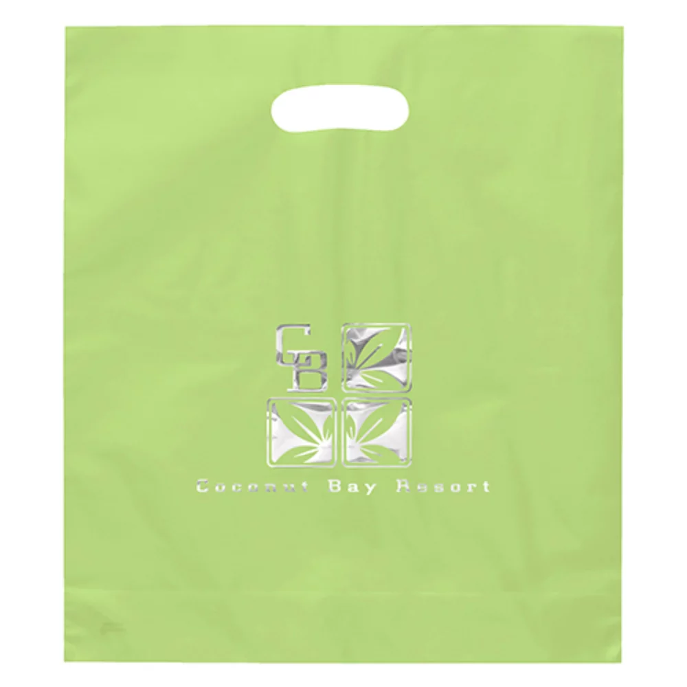 Rose™ Frosted Brite Die Cut Handle Bag