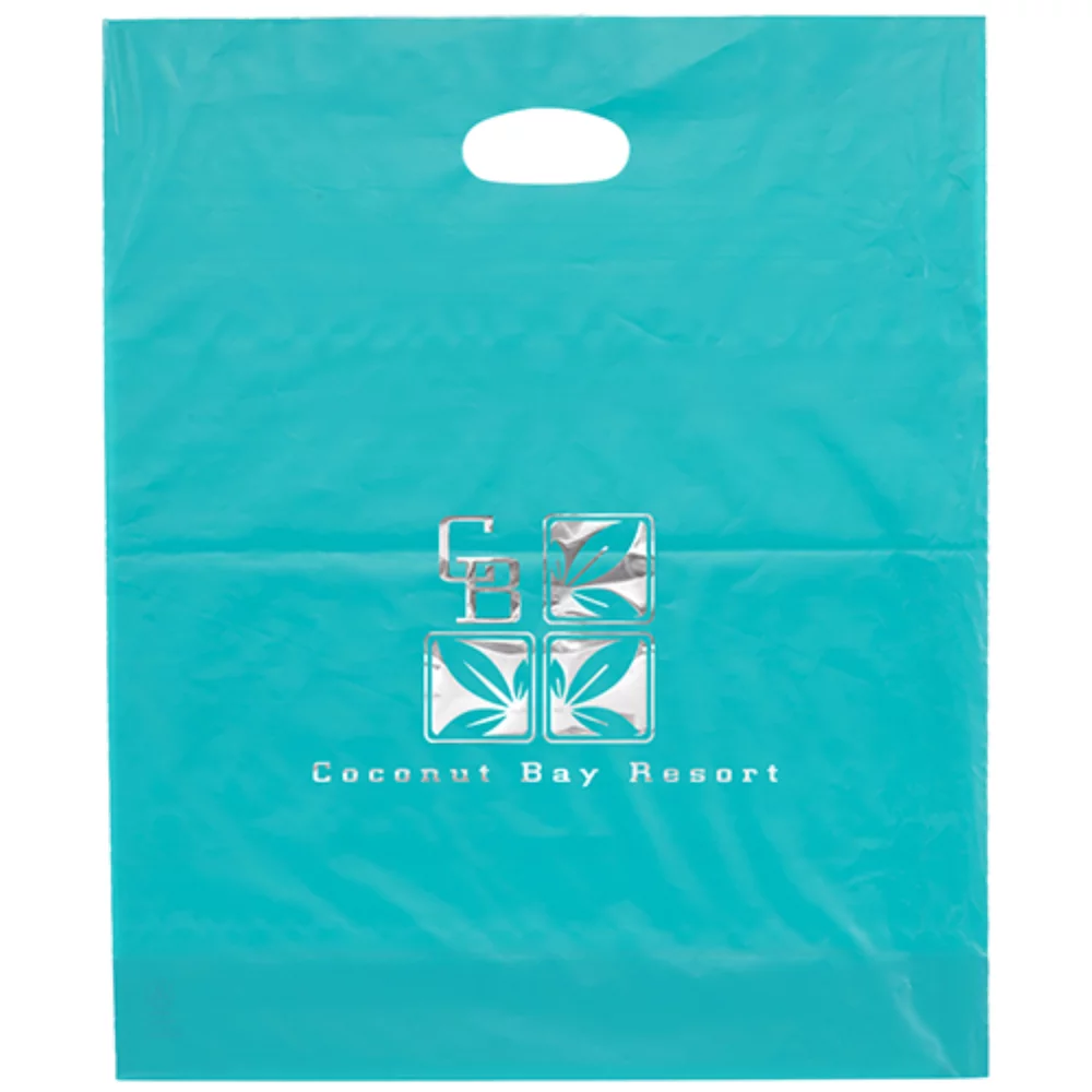 Rose™ Frosted Brite Die Cut Handle Bag