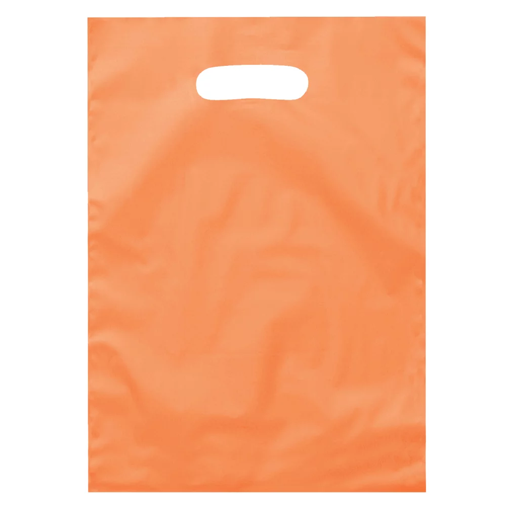 Aster™ Frosted Brite Die Cut Handle Bag (Foil)