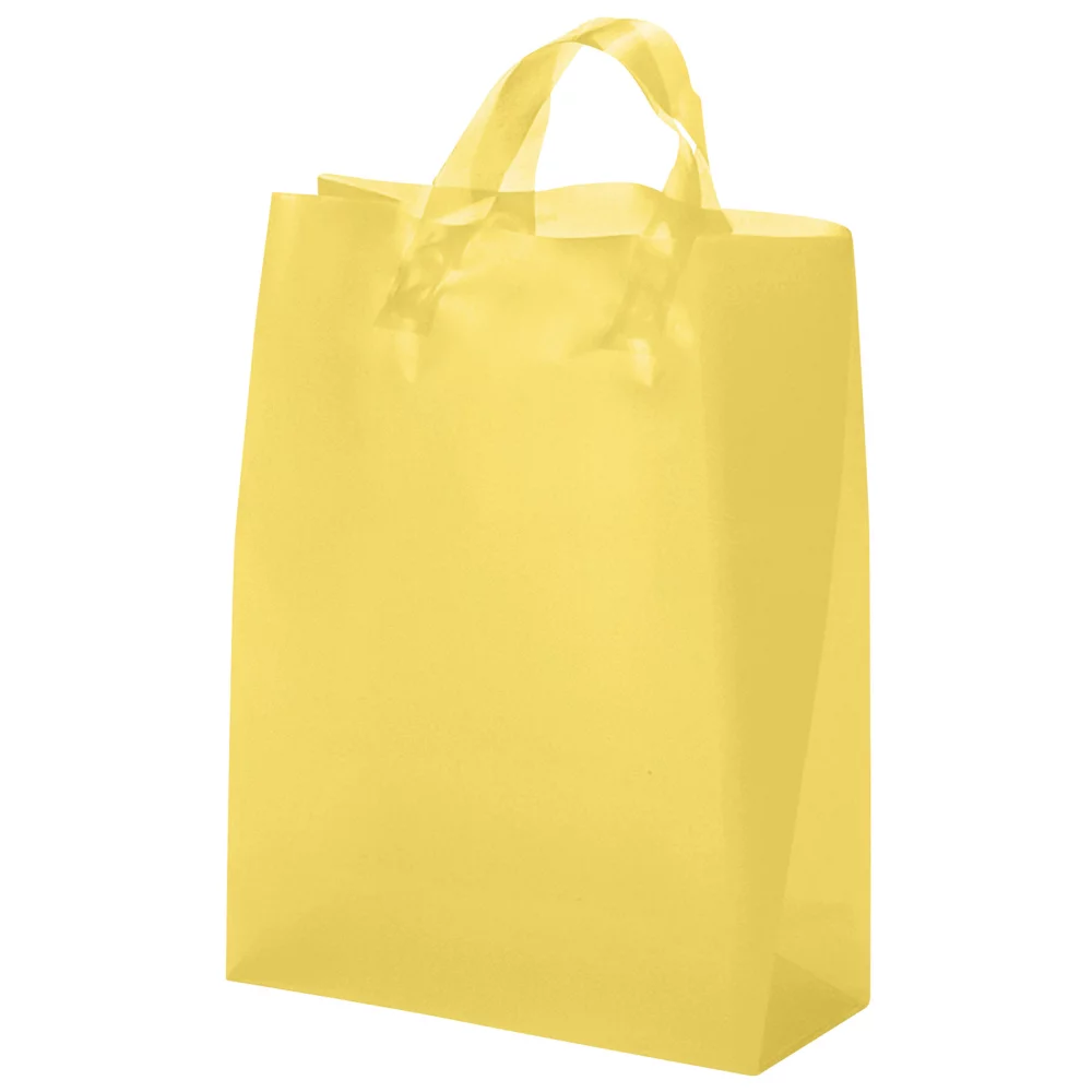 Zeus Frosted Brite Shopper Bag (Flexo Ink)