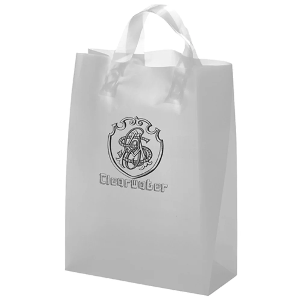 Zeus Frosted Brite Shopper Bag (Flexo Ink)