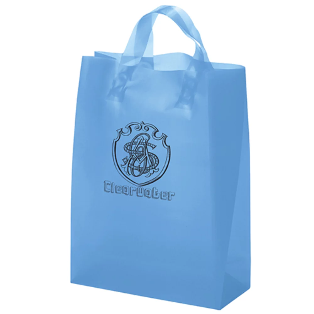 Zeus Frosted Brite Shopper Bag (Flexo Ink)