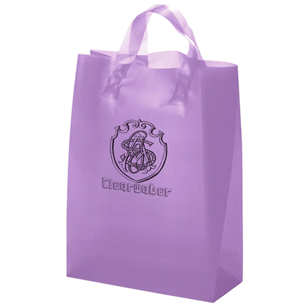 Zeus Frosted Brite Shopper Bag (Flexo Ink)
