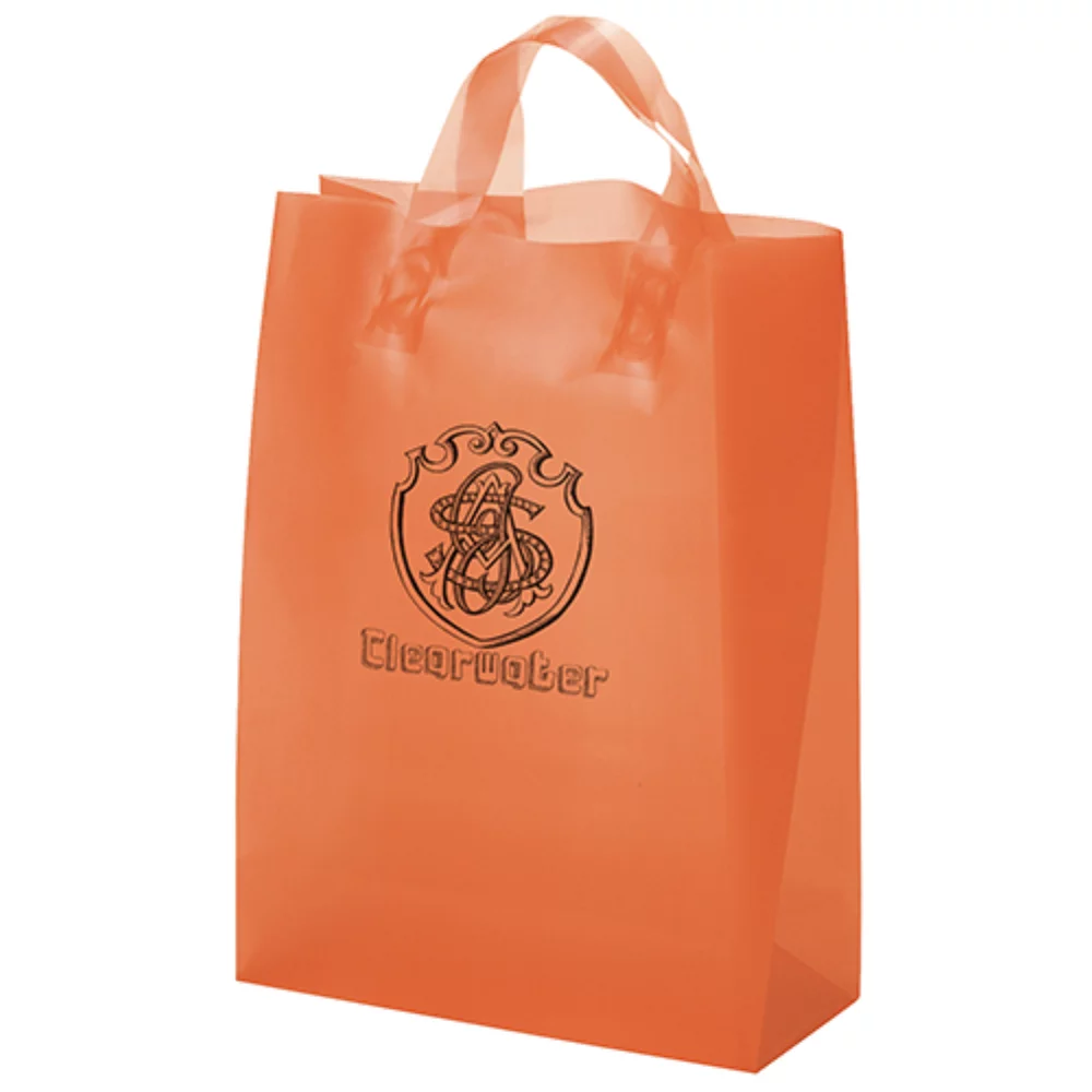 Zeus Frosted Brite Shopper Bag (Flexo Ink)