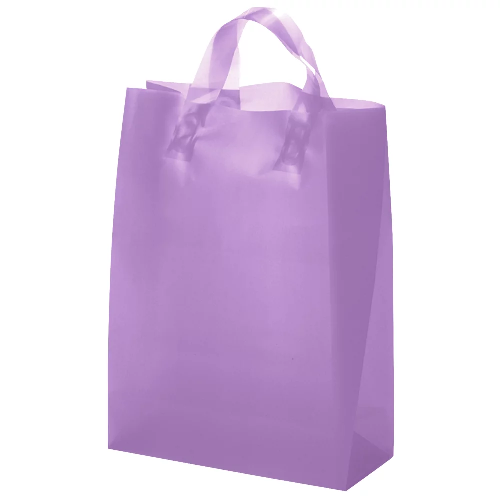 Zeus Frosted Brite Shopper Bag (Flexo Ink)