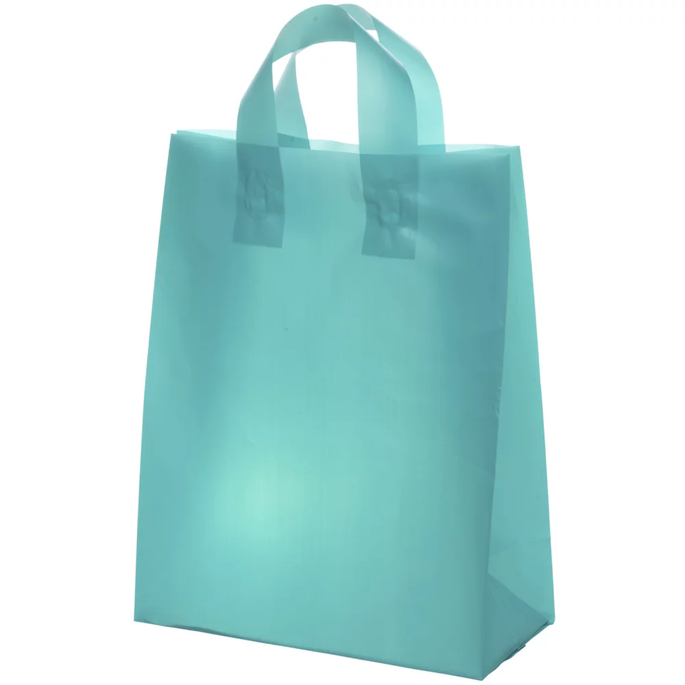 Zeus Frosted Brite Shopper Bag (Flexo Ink)