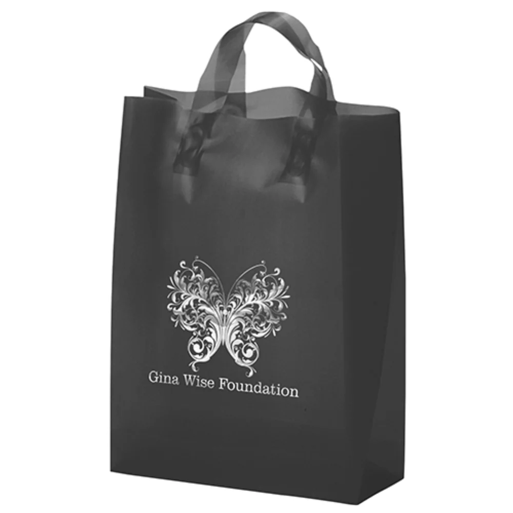 Zeus Frosted Brite Shopper Bag (Foil Print)