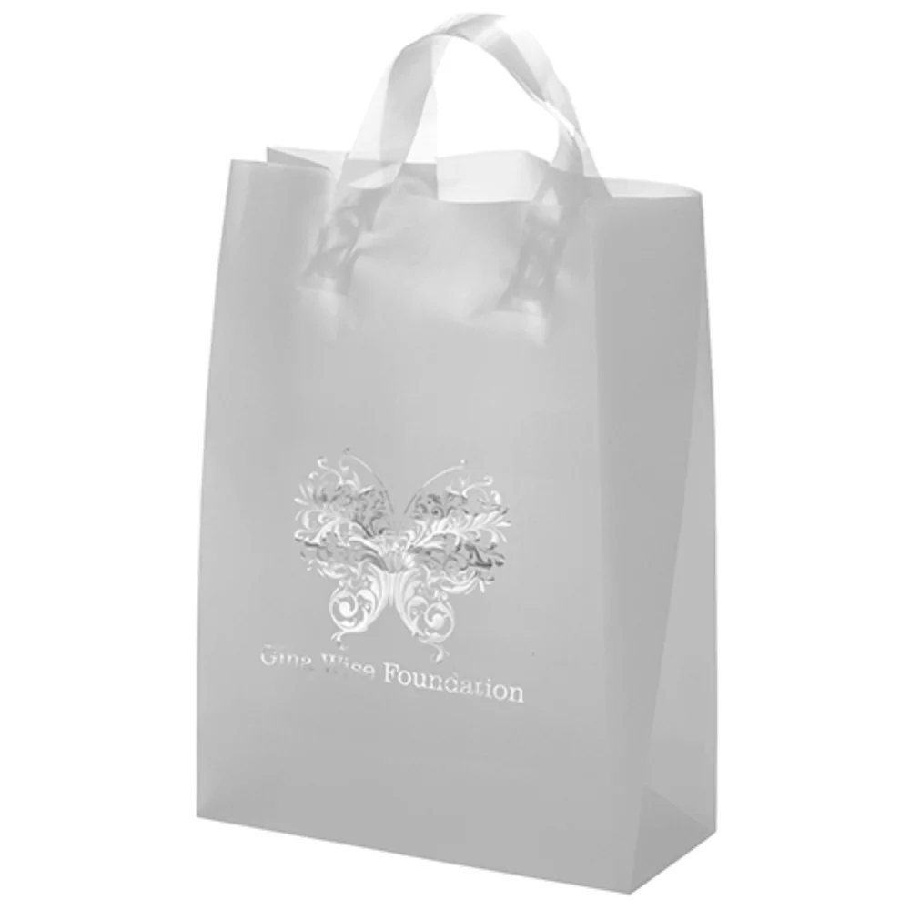 Zeus Frosted Brite Shopper Bag (Foil Print)