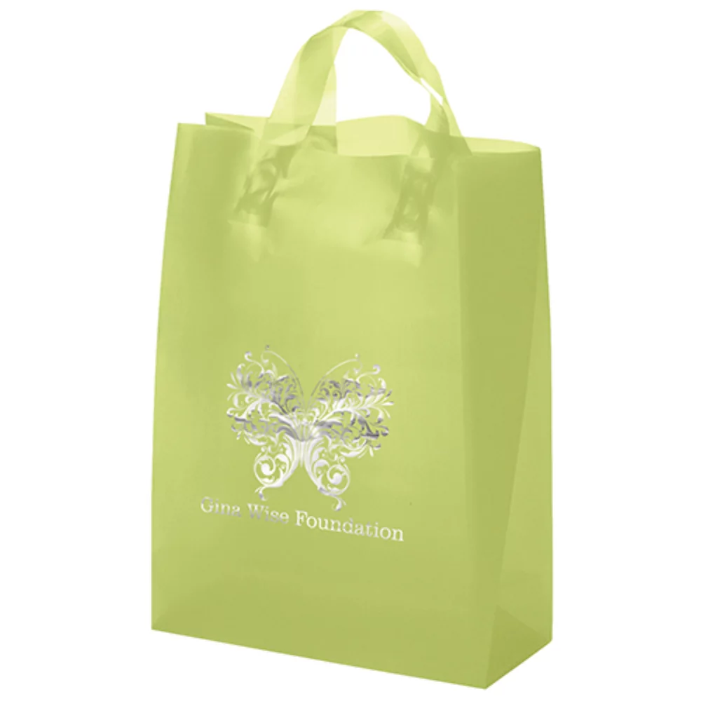 Zeus Frosted Brite Shopper Bag (Foil Print)