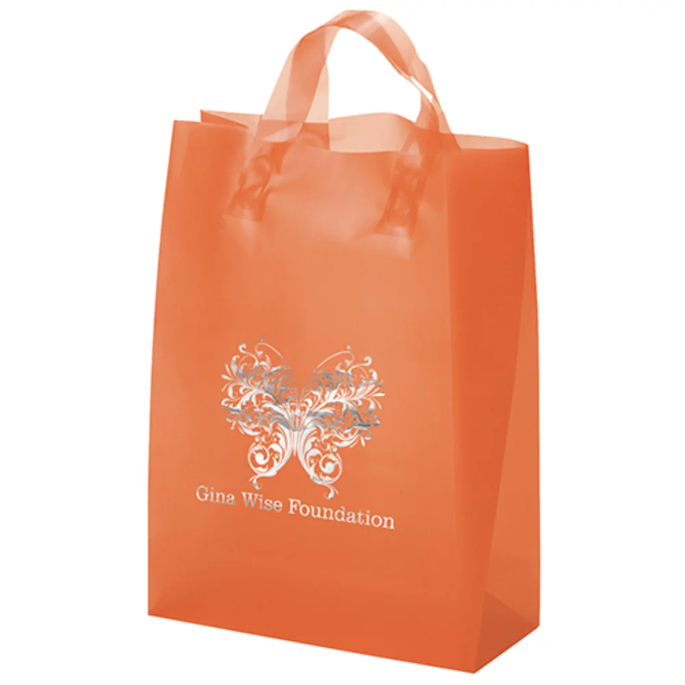 Zeus Frosted Brite Shopper Bag (Foil Print)