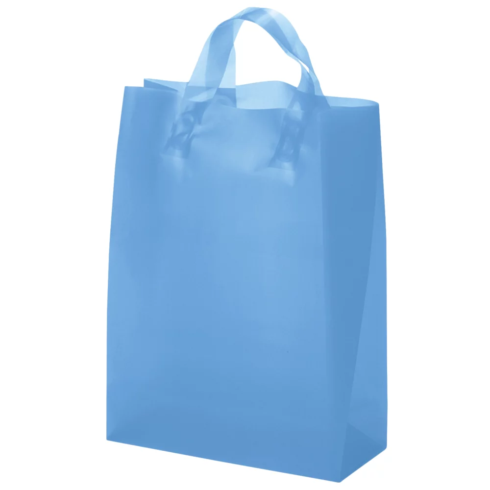 Zeus Frosted Brite Shopper Bag (Foil Print)