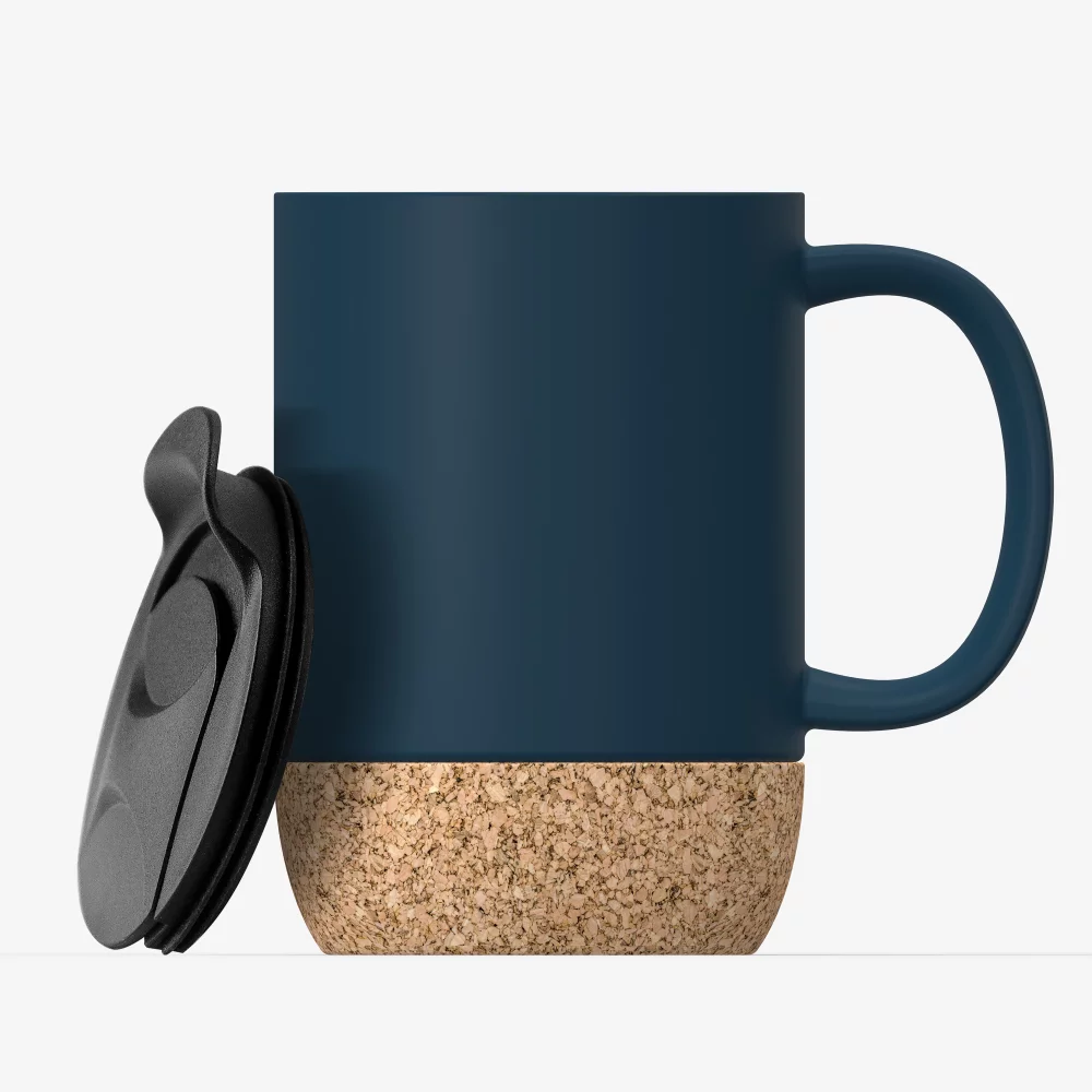 12 Oz. Cork Ceramic Coffee Mug