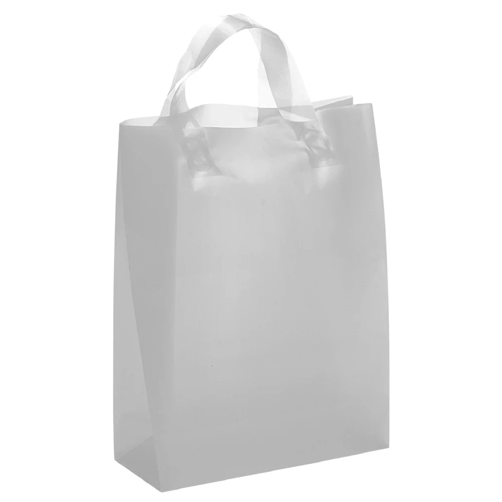 Sac de magasin Apollo Frosted Brite (encre flexographique)