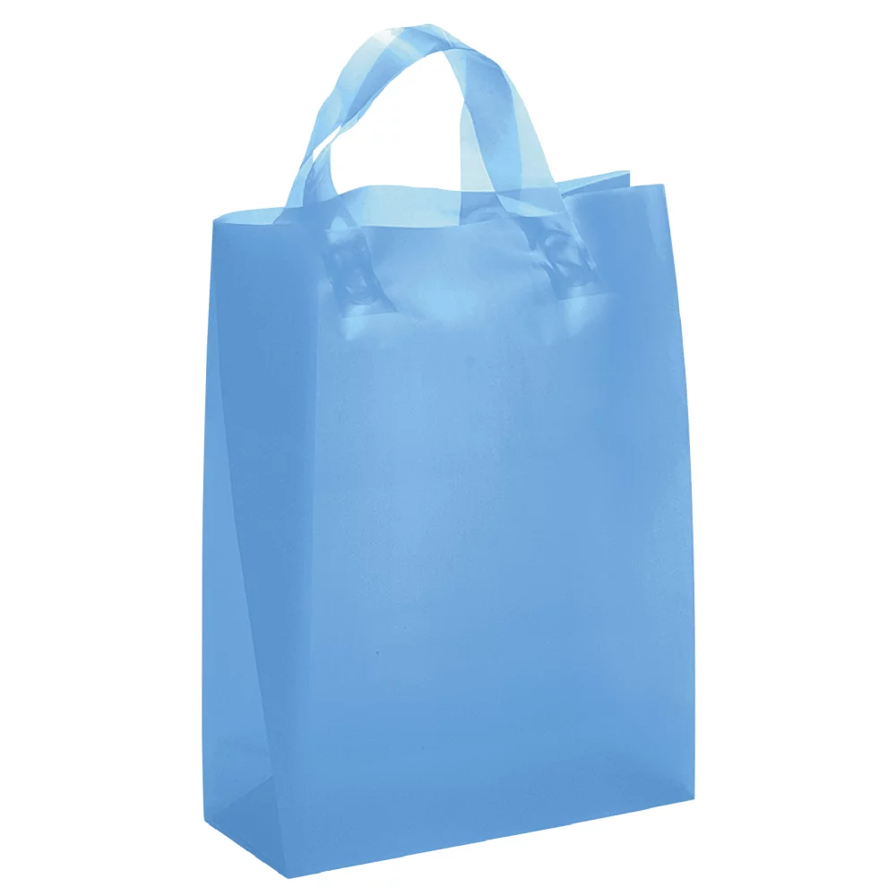 Sac de magasin Apollo Frosted Brite (encre flexographique)