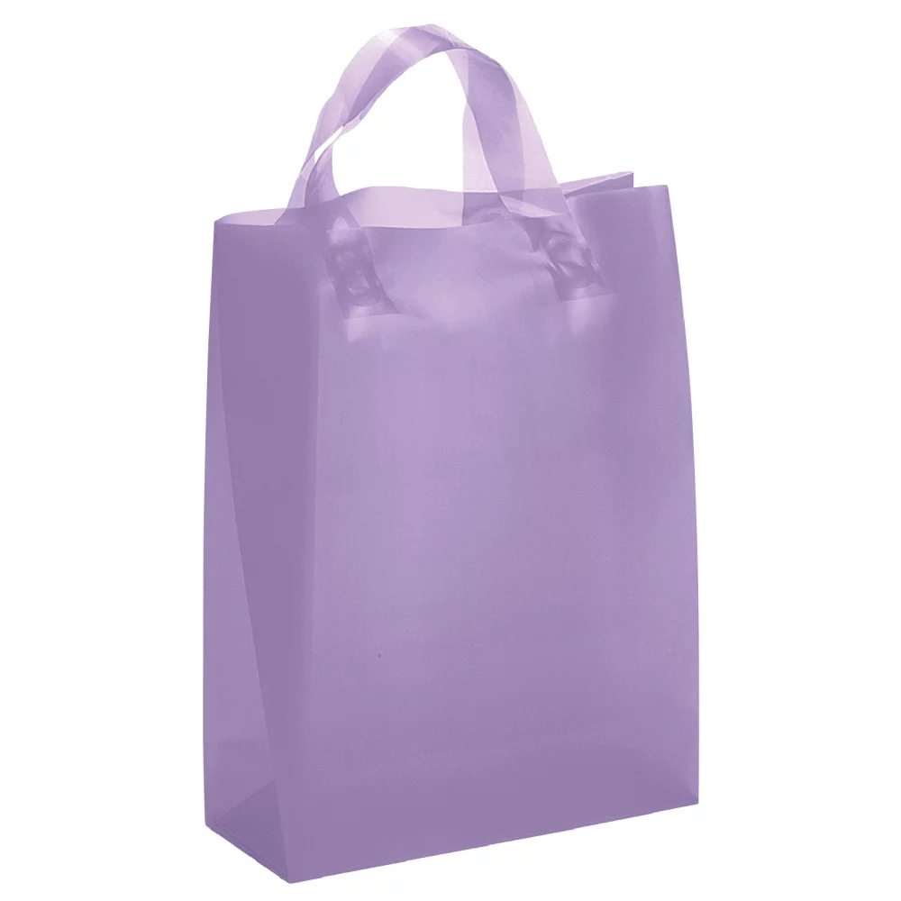 Sac de magasin Apollo Frosted Brite (encre flexographique)