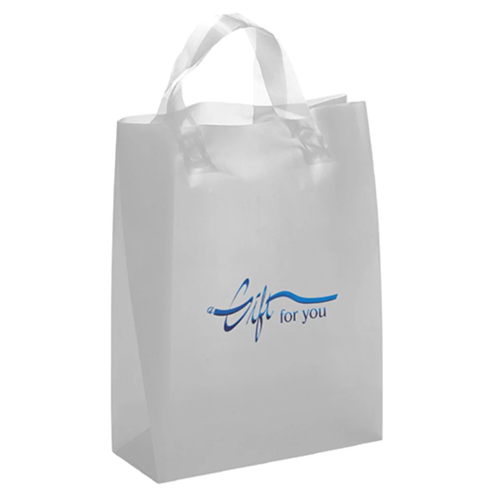 Sac de magasin Apollo Frosted Brite (impression en feuille)