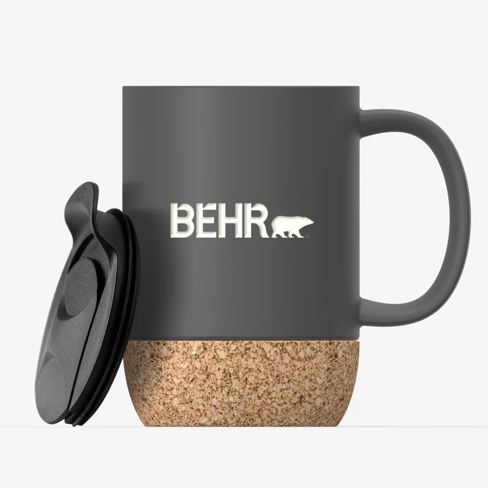 12 Oz. Cork Ceramic Coffee Mug