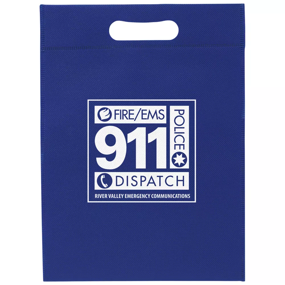 Small Non-Woven Die Cut Handle Bag (Screen Print)