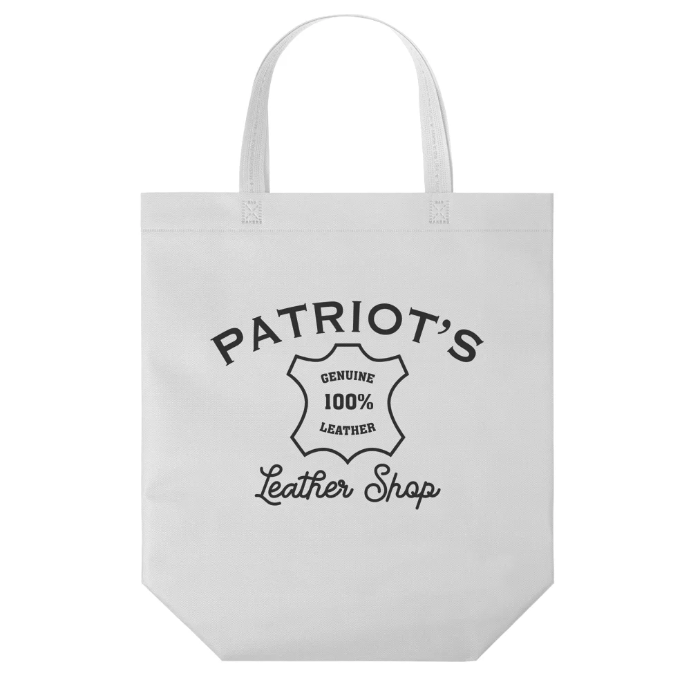 Sac fourre-tout en non-tissé Patriot fabriqué aux États-Unis (impression à l'écran)