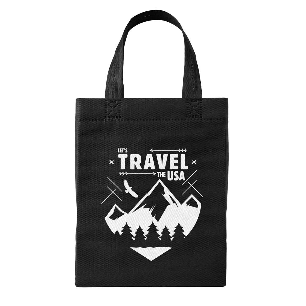 Sac fourre-tout non tissé Glory fabriqué aux États-Unis (impression à l'écran)