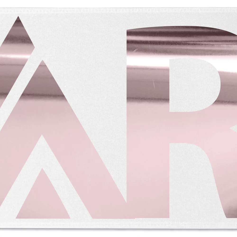 Ruban de satin pour badge de 12" (Brillance - Finition spéciale)