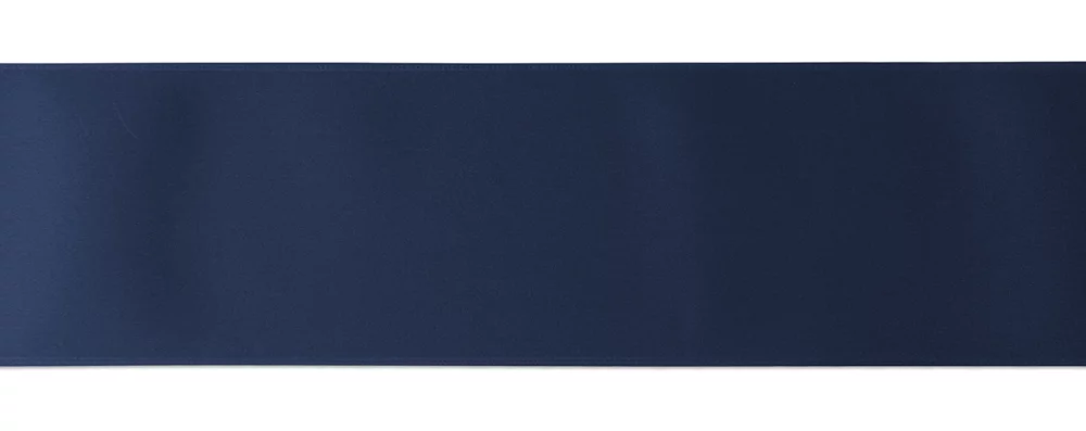 Ruban de satin de 12" avec badge (Brillance - Finition mate)