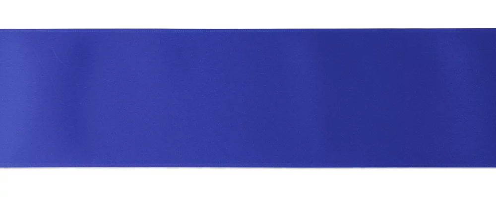 Ruban de satin de 12" avec badge (Brillance - Finition mate)